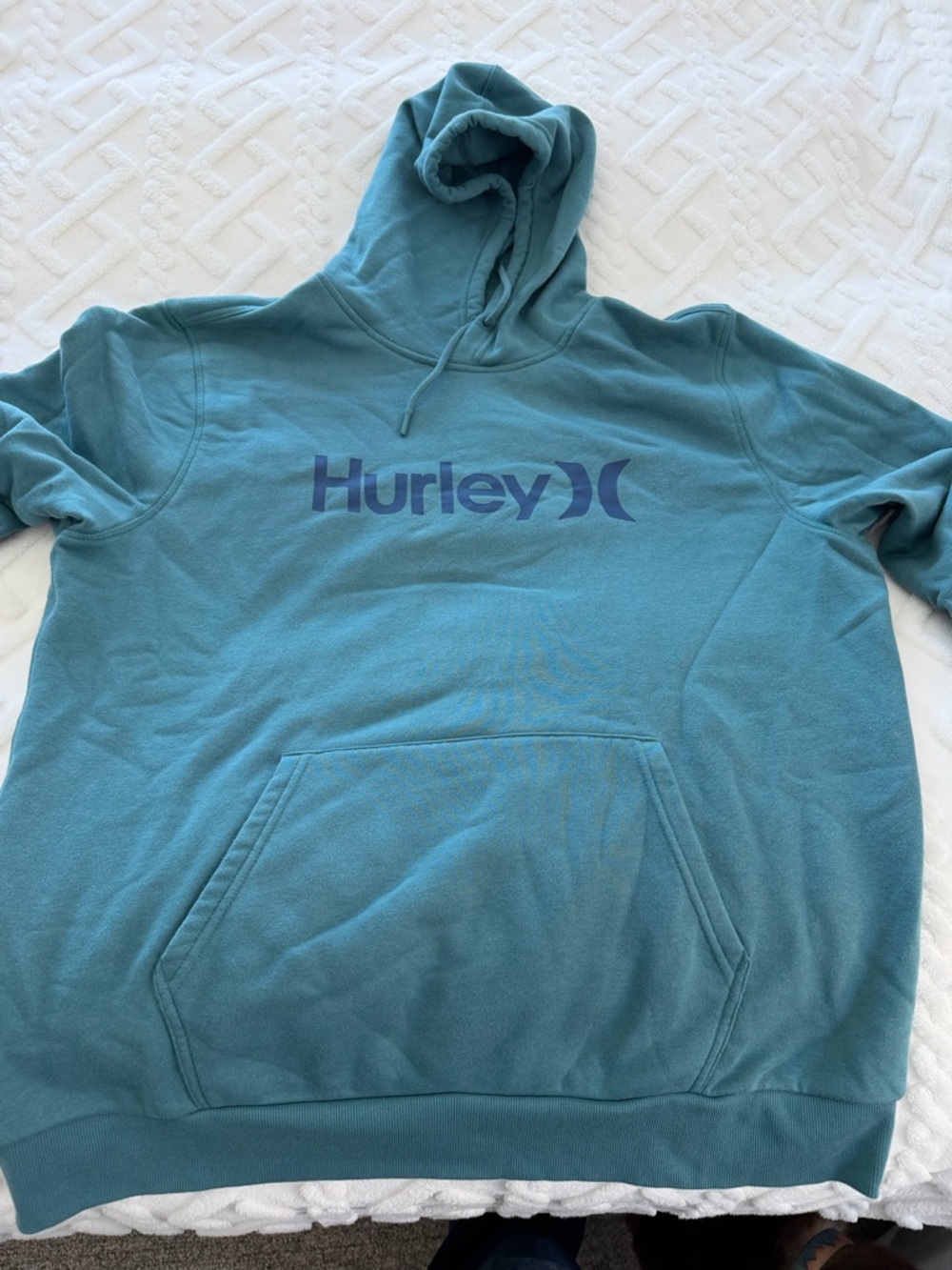 Hurley Teal XXL Hooded Sweatshirt